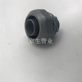 重型包塑金属软管外丝盒接头 DPJ锌合金端式接头 锌合金外螺纹箱接头